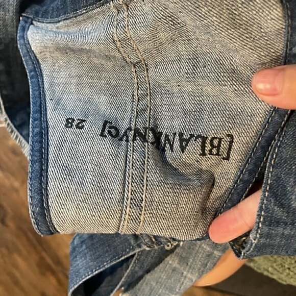 Blank NYC denim overall shorts - Picture 5 of 6
